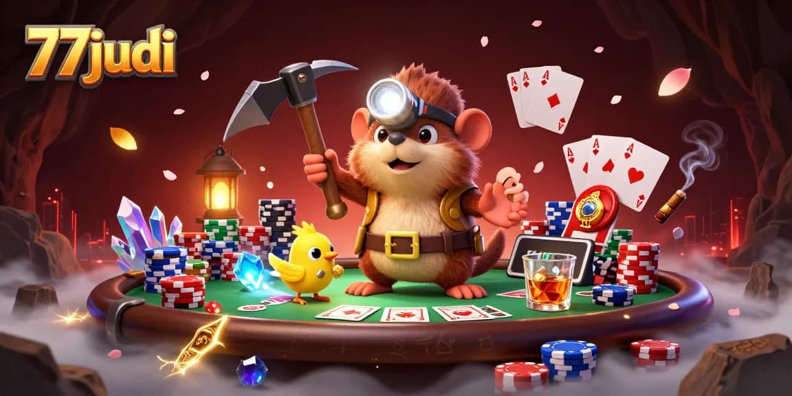 77judi brings thrilling casino action to life as a mole and canary dominate the gaming scene.
