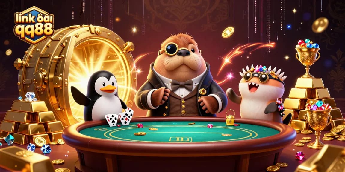 Join the underwater poker game with link vào qq88 while the walrus bluffs at the table.