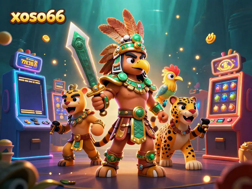 Experience excitement at xoso66 with vibrant slot machines and dynamic characters!
