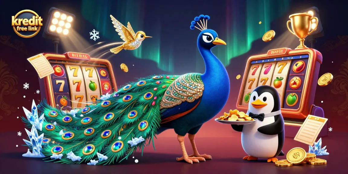 Engage in exciting gameplay with kredit free link – a vibrant 3D scene featuring dynamic characters and casino elements.