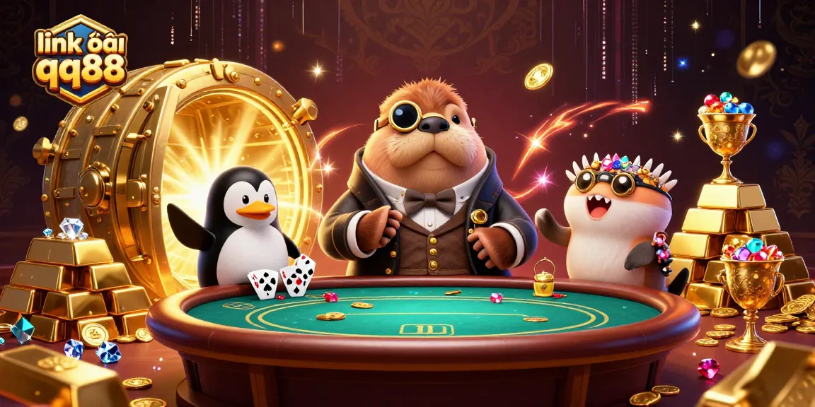Join the underwater poker game with link vào qq88 while the walrus bluffs at the table.